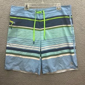 Vineyard Vines Surf Men's Board Shorts Size 36 Swim Trunk Stripes